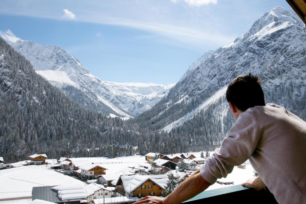 Der Kleinwalsertaler Rosenhof Hotell Mittelberg Eksteriør bilde